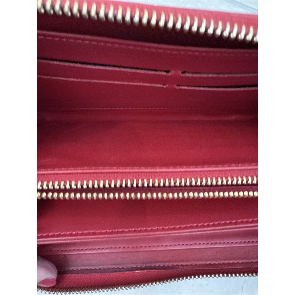 Louis Vuitton Zippy Wallet Monogram Vernis Pomme d'Amour Red SP1100 - Picture 14 of 15